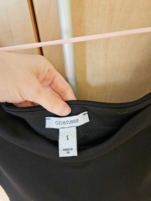 Дамска черна рокля, размер S