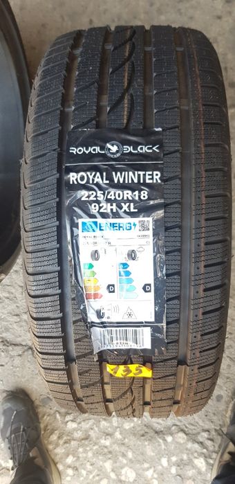 НОВИ ЗИМНИ -18цола-225/40:-1бр.-115лв.-с монтаж и баланс