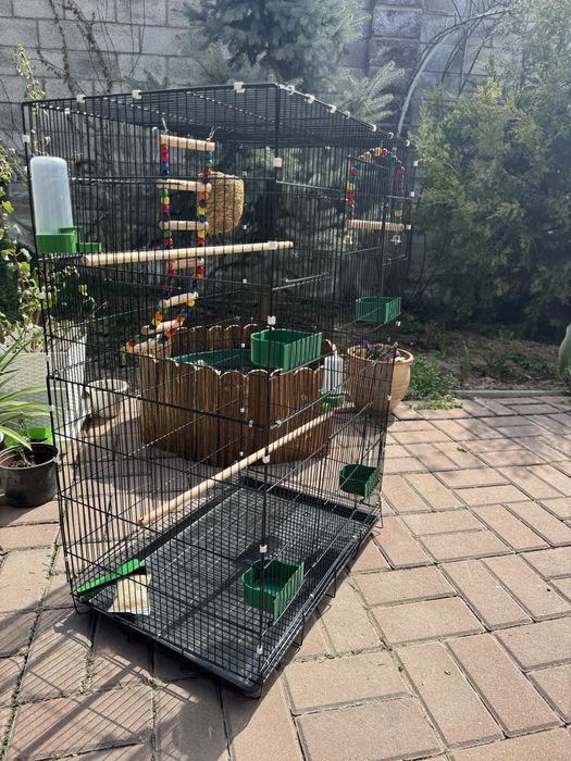 Большая клетка для попугаев