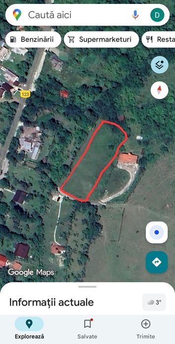 Vand teren superb in Provita de jos, langa Breaza