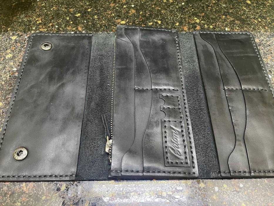 Кожаный лонгер, ручная работа.