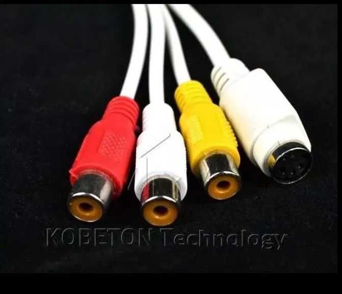 Adaptor VGA la S Video 3 RCA Composite AV TV