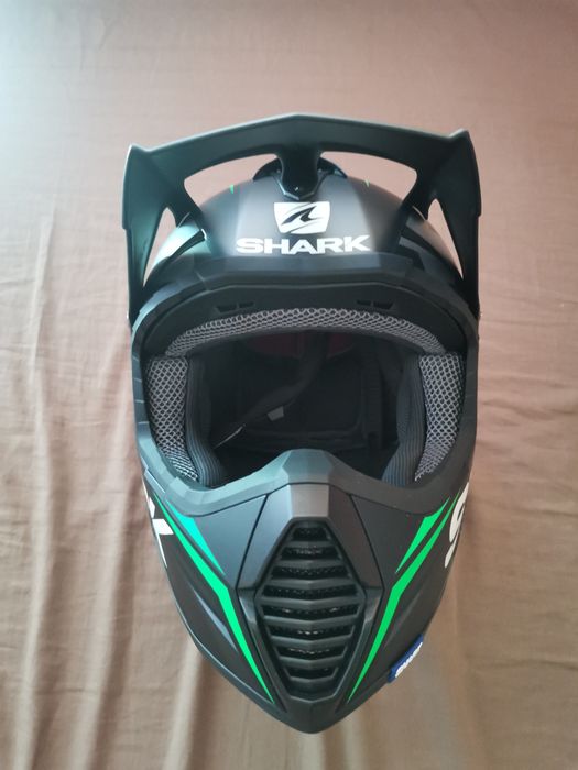 Нова каска за мотор, мотокрос, супермото Shark Varial J. Tixier