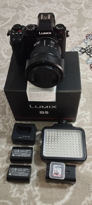 Lumixs s5 сотилади полни комплект