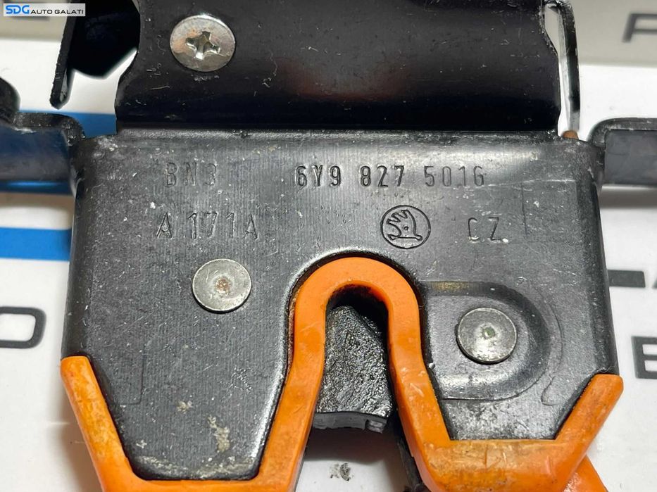 Broasca Incuietoare pentru Hayon Haion Portbagaj Skoda Fabia 1 Break Combi 2000 - 2008 Cod 6Y9827501G 6Y9827501C 6Y9827501K 6Y0827501D 6Y0827501H [B3330]