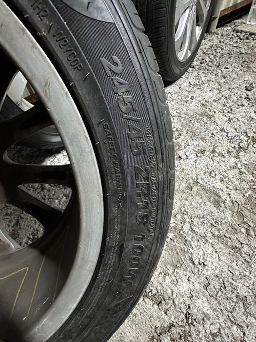 Комплект колёс от мерседеса R18