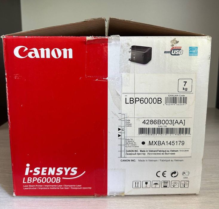 Принтер Canon LBP6000B — компактный и надежный