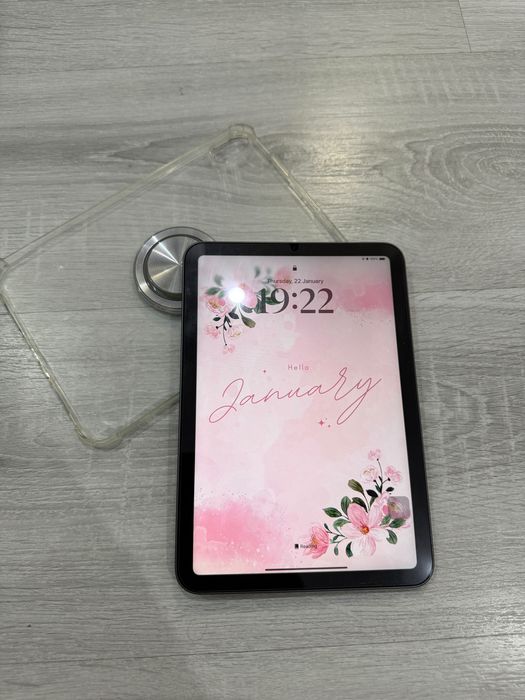 iPad Mini 6 Gri Apple Ca nou cu husă și folie