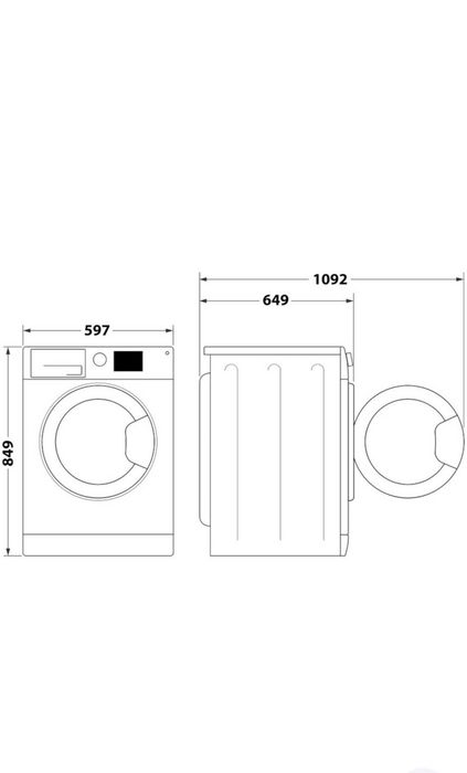 Uscator de rufe Whirlpool. Pompa de caldura, 9 kg garantie 24 luni eMag