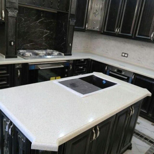 Столешницы из камня. Кухни Кварц. Искусство из искусственного камня.