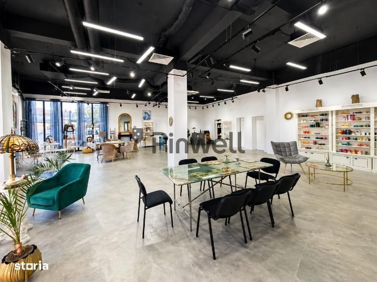 STRADAL Pipera Spatiu comercial premium vitrină mare 7 locuri parcare