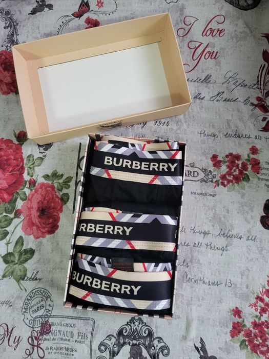 Set 3 Boxeri Burberry  – M / L / XL