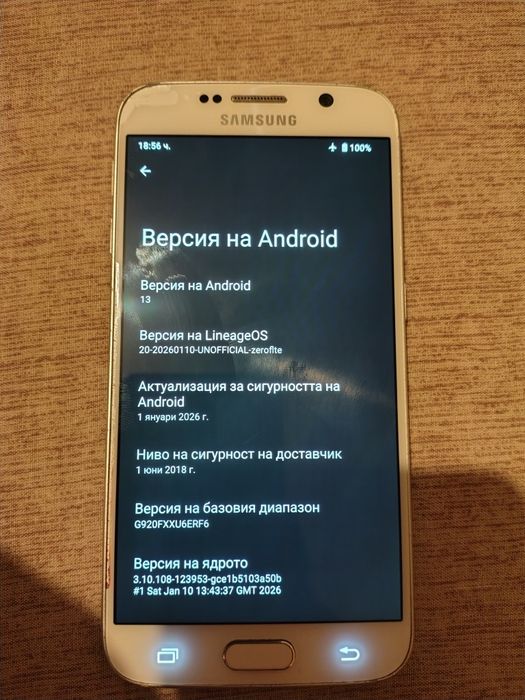Samsung Galaxy s6 32gb white