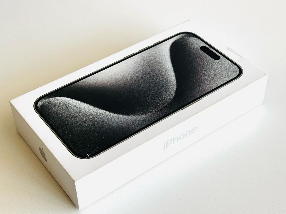 Iphone 15 Pro 256GB White 97% Батерия! Гаранция 6 месеца