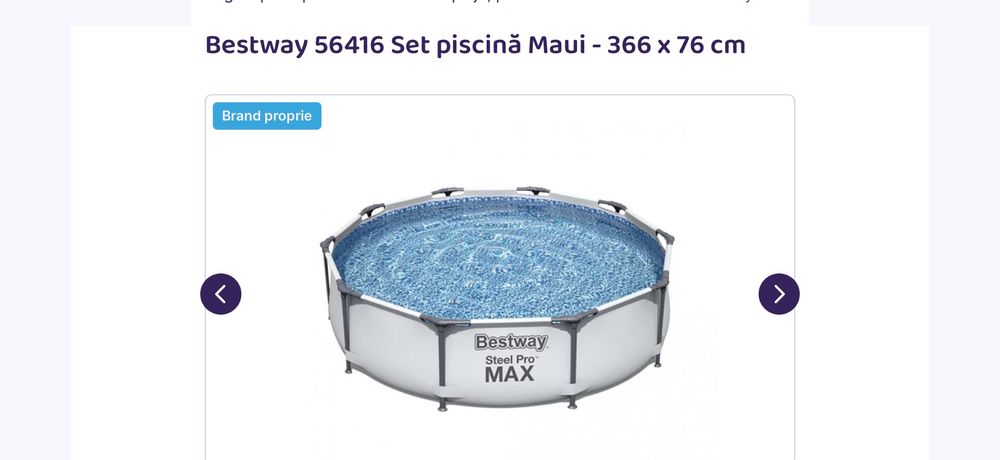 Piscina noua!!!!