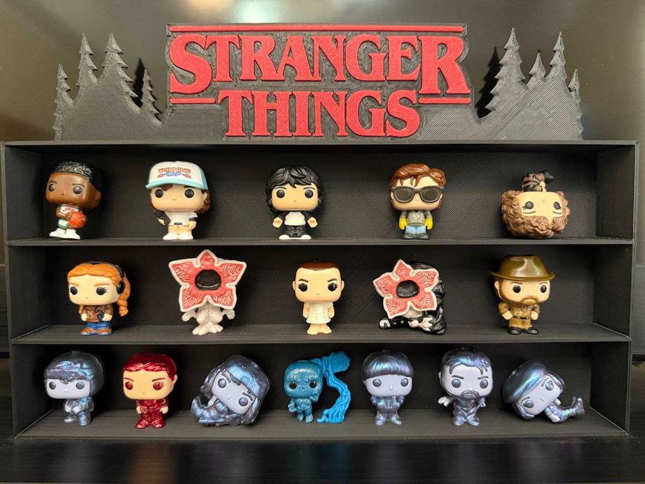 Полочка для Kinder Joy Очень Странные Дела