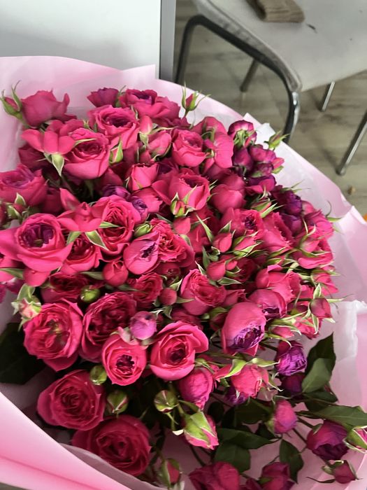 Цветы с шарами в отличном состоянии