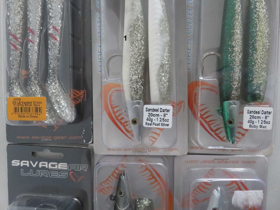 Силиконови примамки за морски риболов и морски кукички