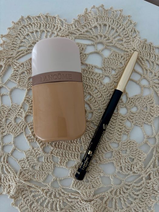 Lancôme фон дьо тен-серум SKIN IDÔLE 3 SERUM SUPERTINT и молив за очи.