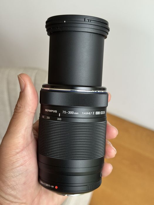 Obiectiv Olympus 75-300 mm Zoom MFT Micro Four Thirds