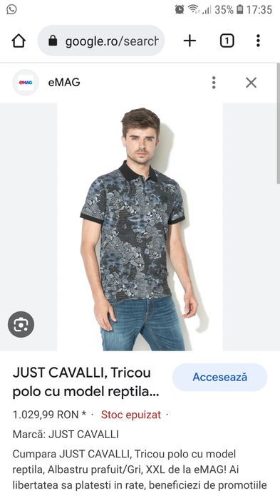 Tricou Just Cavalli