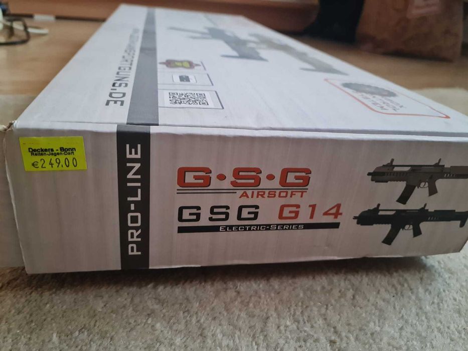 Pachet Complet Airsoft GSG G14 (ARES) Pro-Line | 4 Încărcătoare + Baterie | Sistem EFCS