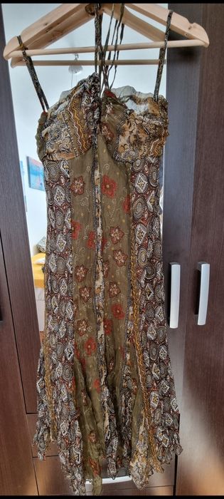 Vând rochie din mătase,  Germano Zama noua,mărime S