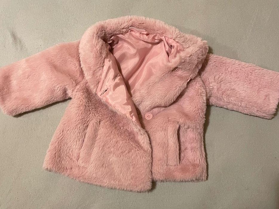 Jacheta pentru fetite, marimea 74, blana