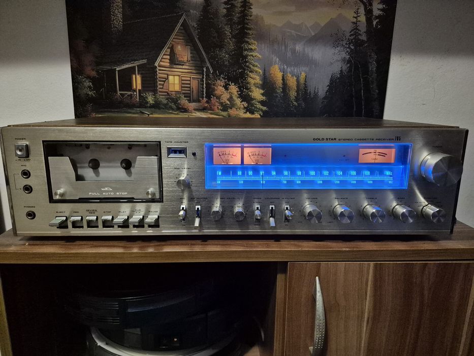 Gold Star Amplituner stereo caset