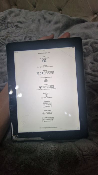 Айпад 4 на запчасти