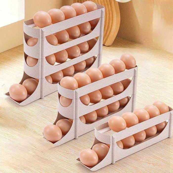 Автоматический диспенсер для яиц с функцией скатывания.