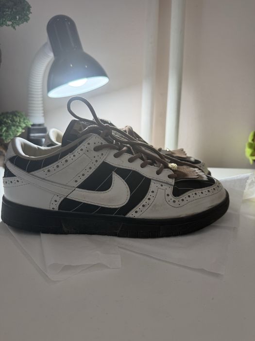 Кроссовки Nike Dunk Low LX Brogue Pinstripe