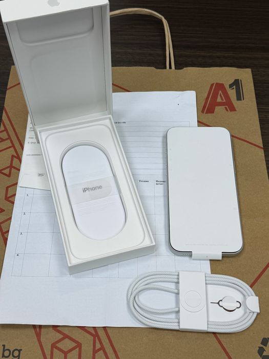 ЧИСТО НОВ 256GB iPhone 17 Pro Max A1 Гаранция 2028г. Silver | Сребрист