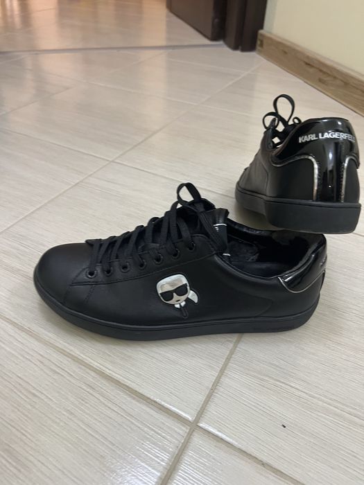 Кожени кецове Karl Lagerfeld
