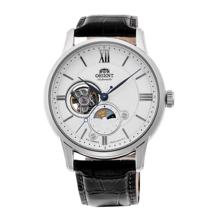 Orient Classic Open Heart Sun & Moon White
