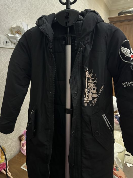 Куртка -пальто для мальчика 10 лет