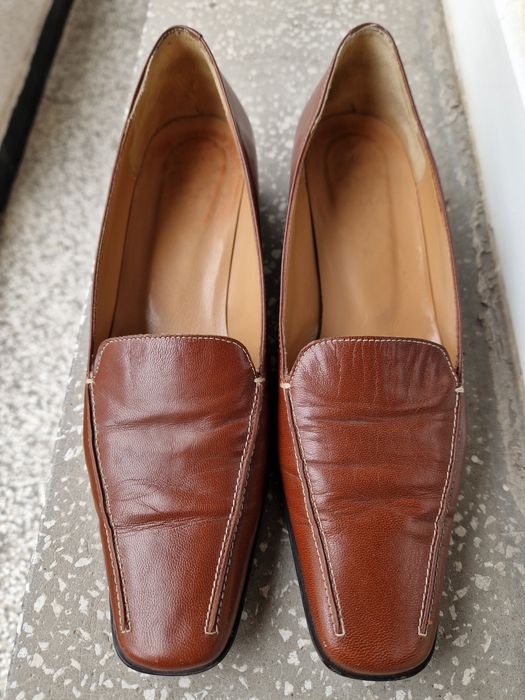 Зимни кожени ботуши