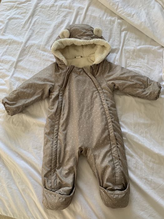 Combinezon Iarna bebelusi 4-6 luni