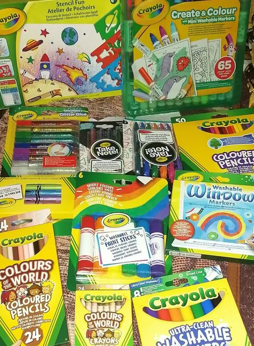 Set Crayola, ideal pentru copii