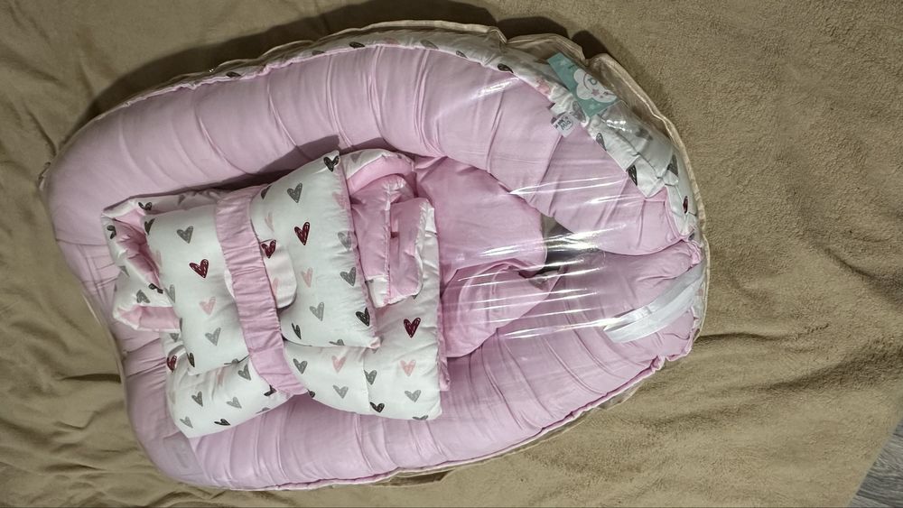 Гнездо кокон Мия 3 в 1 для младенцев