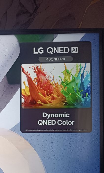 Смарт-ТВ . WI-FI . LG QNED 4K