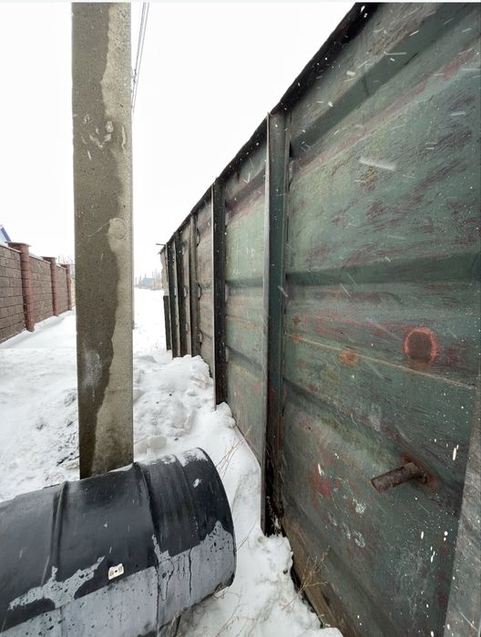 Металлический большой гараж