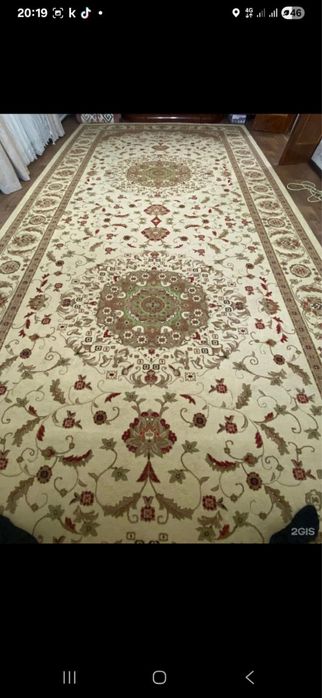 Стирка ковров кілем жуу