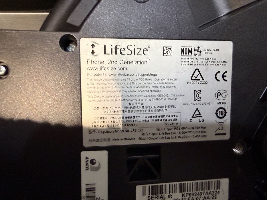 * Система видеоконференцсвязи Lifesize Icon 600 оригинал из США б/у