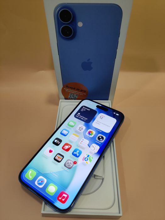 Hope Amanet P8 iPhone 16 Plus 128GB baterie 96% Fullbox garanție !