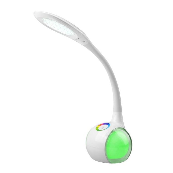 LED настолна лампа CristalRecord, 5 W, 350 lm, 5000ºK, RGB