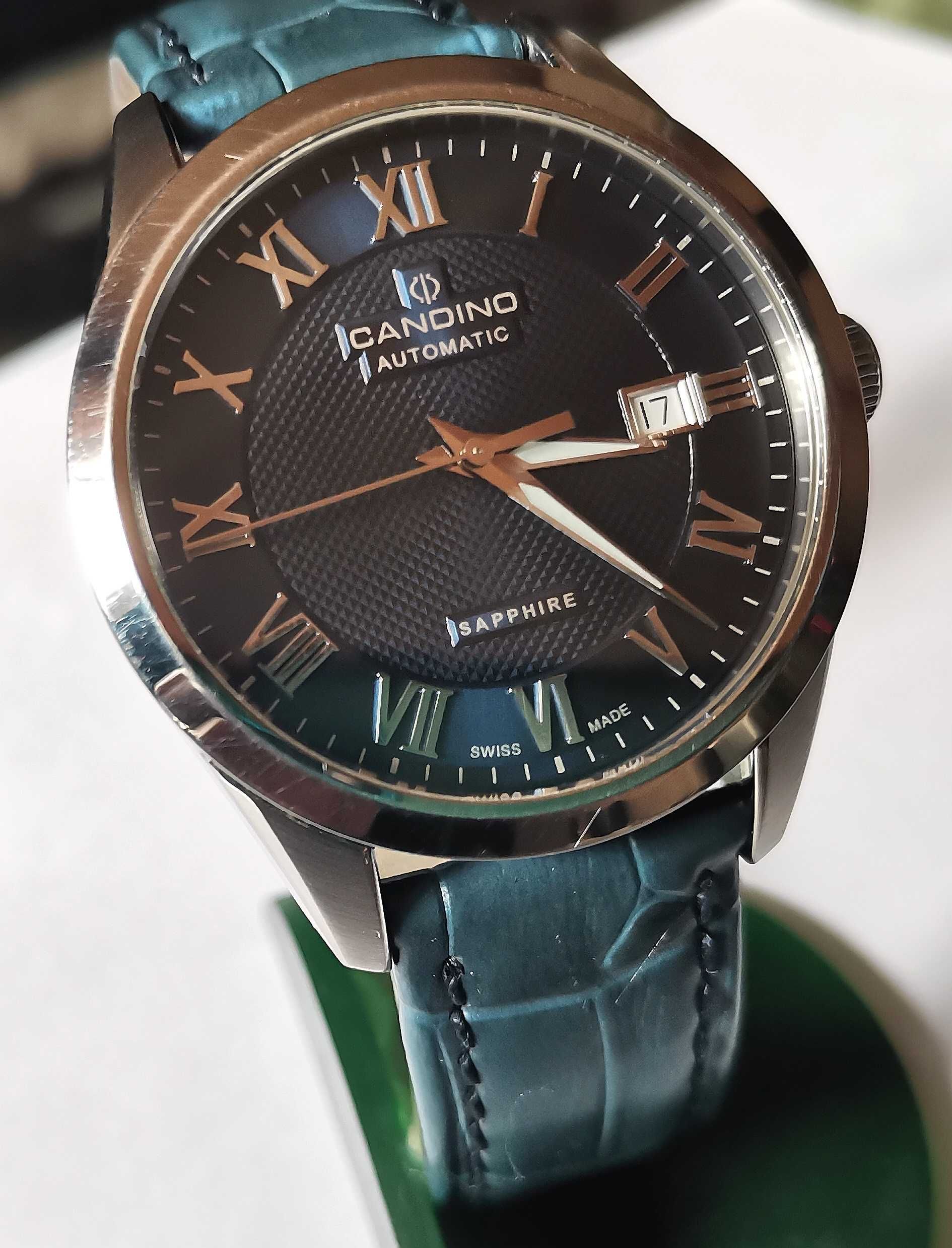 Candino automatic 25 jewels Swiss Made wr 100m sapphire OLX.bg