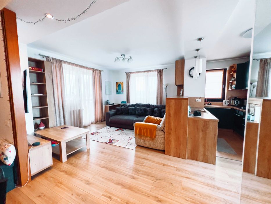 Penthouse spațios 3 camere, 105 mp, terasă 74 mp, garaj, Sisești Băneasa