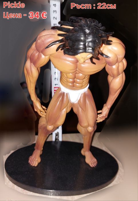 Аниме/Манга фигурки на Baki Hanma, Yujiro, Jack, Pickle