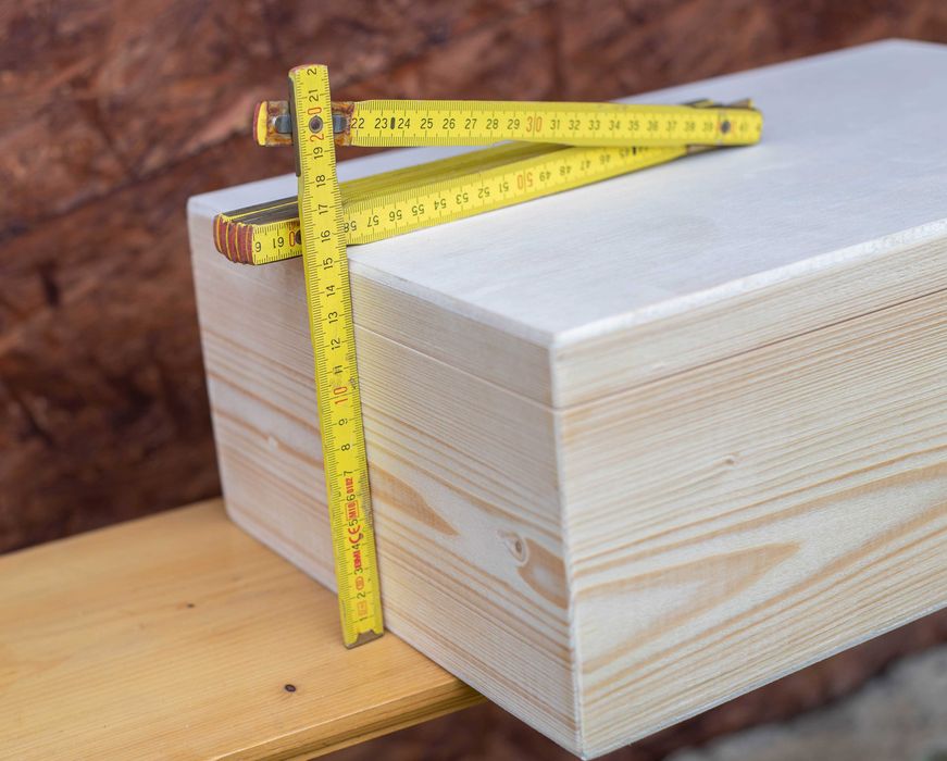 Cutie pentru decorat ,depozitat,pictat,cadouri 39x23x15 cm